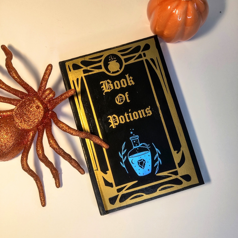Decorative witch Book of Potions